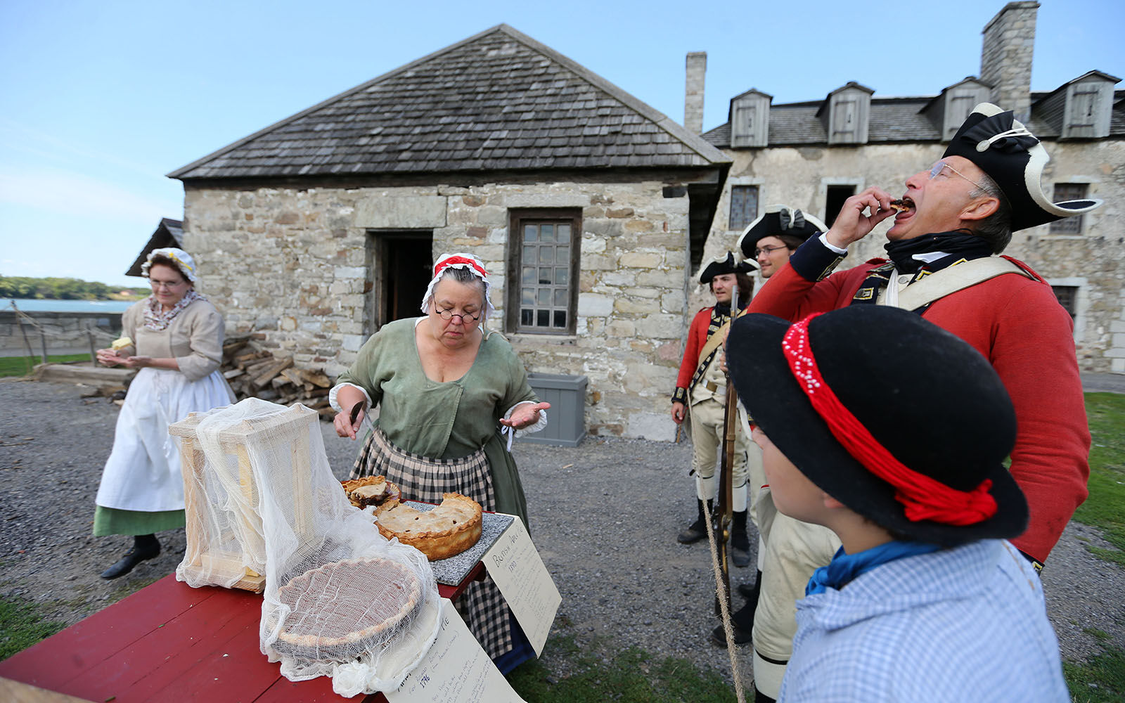 Apple Pie Break (copy) Old Fort Niagara